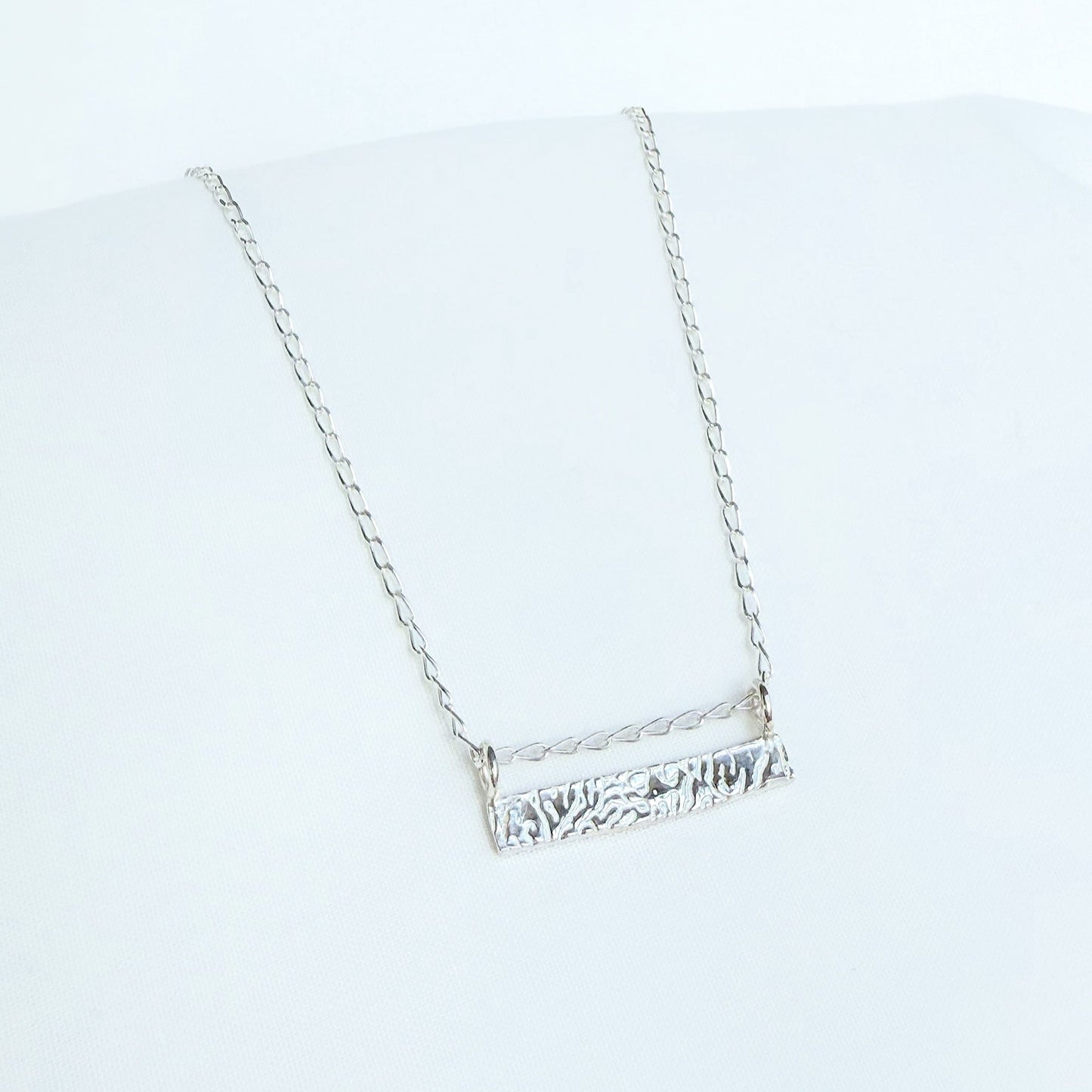 Cuttlefish Horizon Bar Necklace