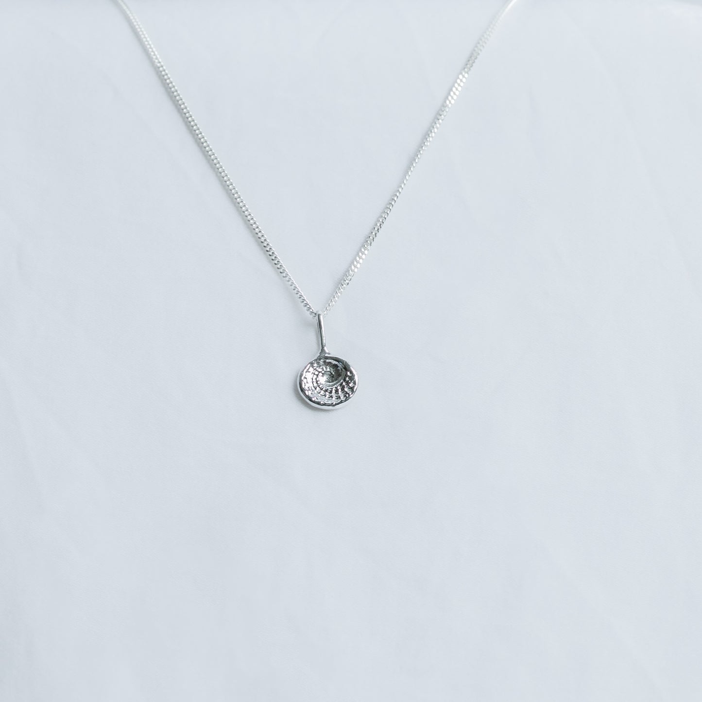 Abalone shell mandala necklace