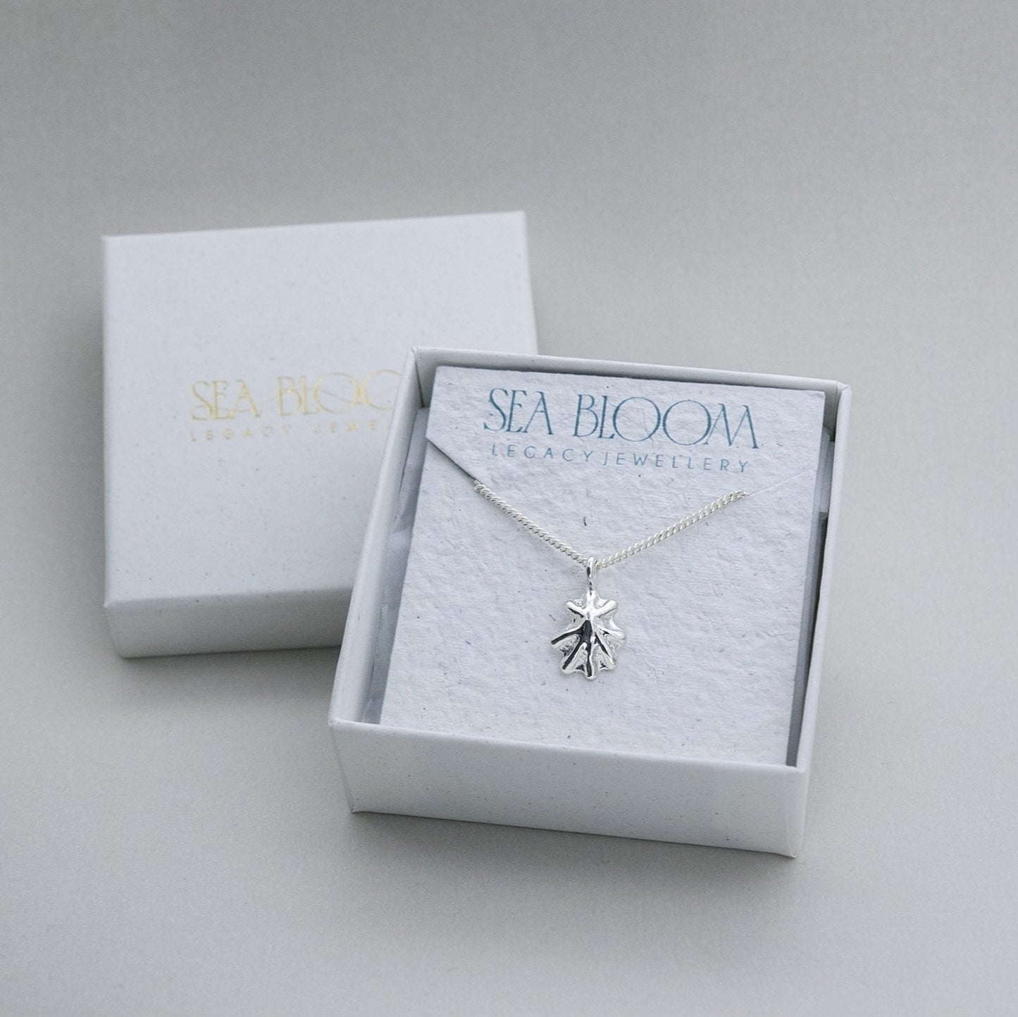 Star Pewter Shell Necklace