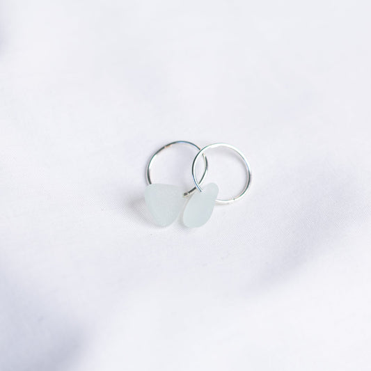 sea glass earrings handmade in Australia