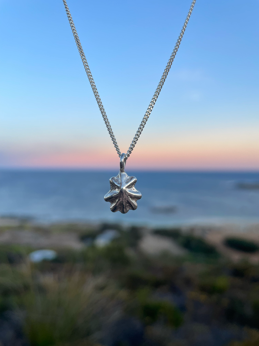 Star Pewter Shell Necklace
