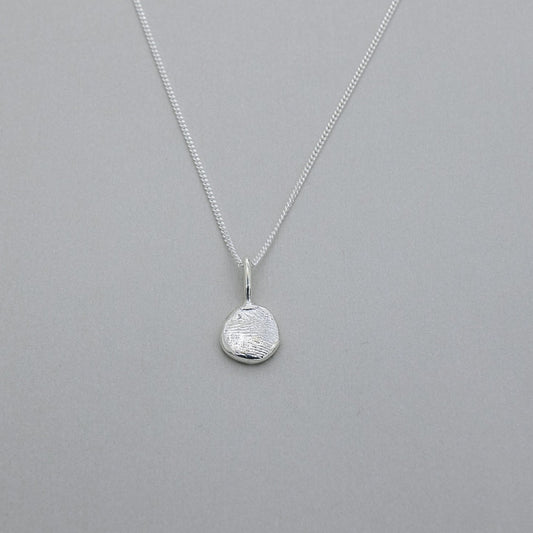 Silver Sentimental Impressions Pendant