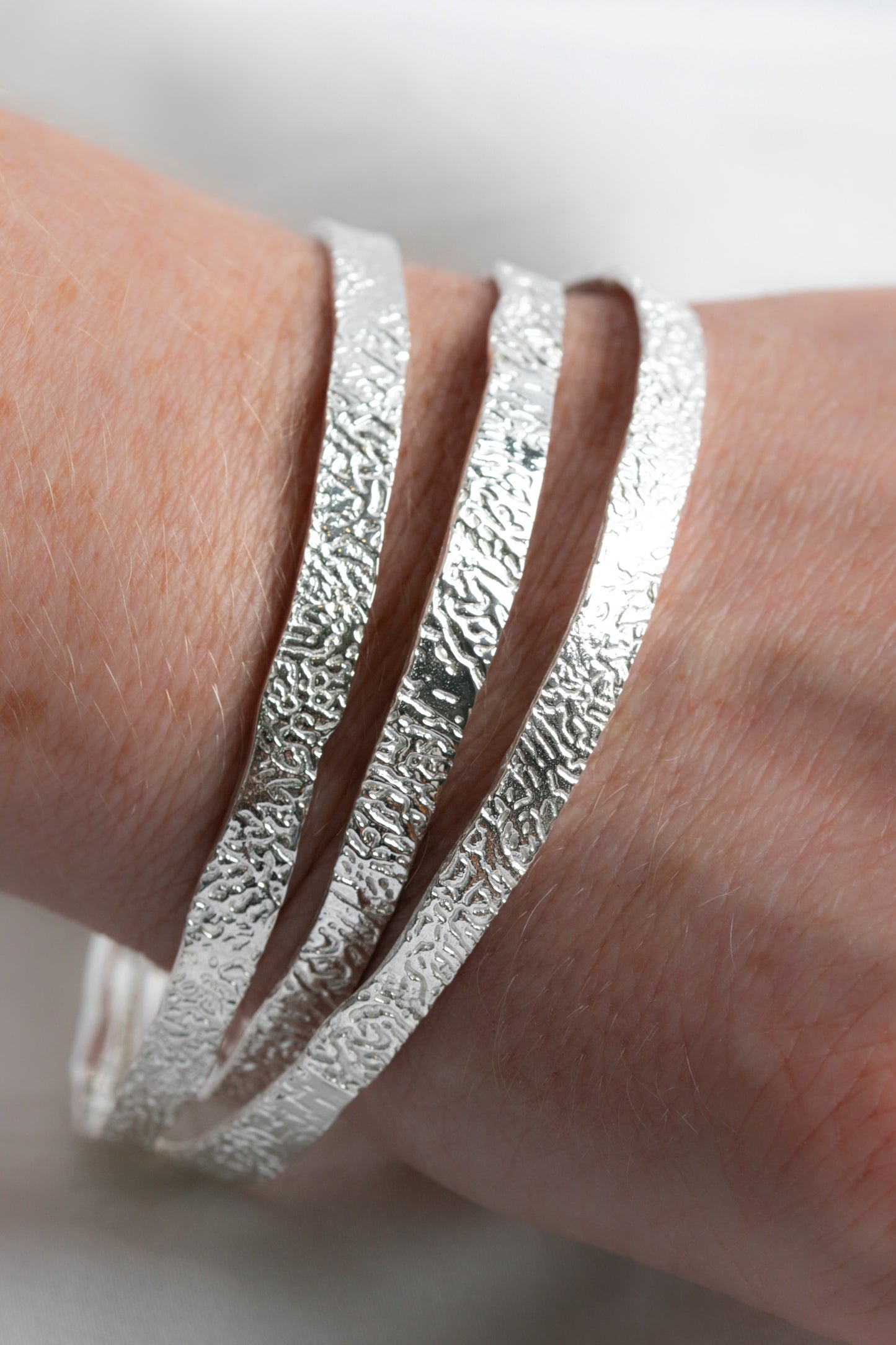 Cuttlefish Bangle - Fine