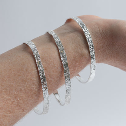 Cuttlefish Bangle - Fine
