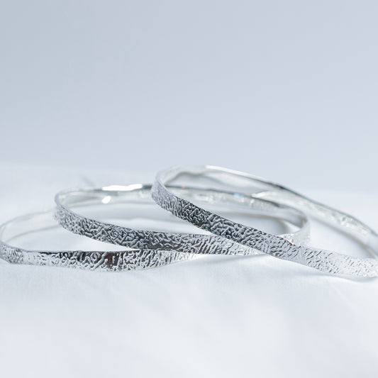 Cuttlefish Bangle - Fine