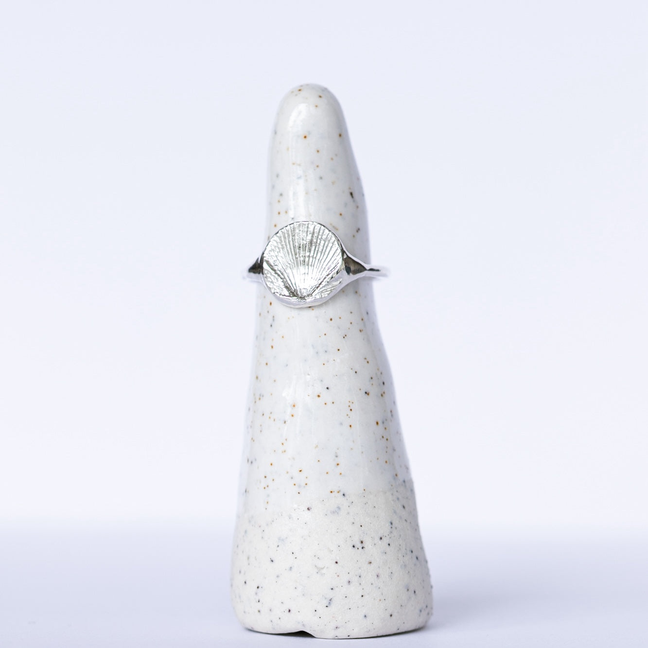 Scallop Signet Ring