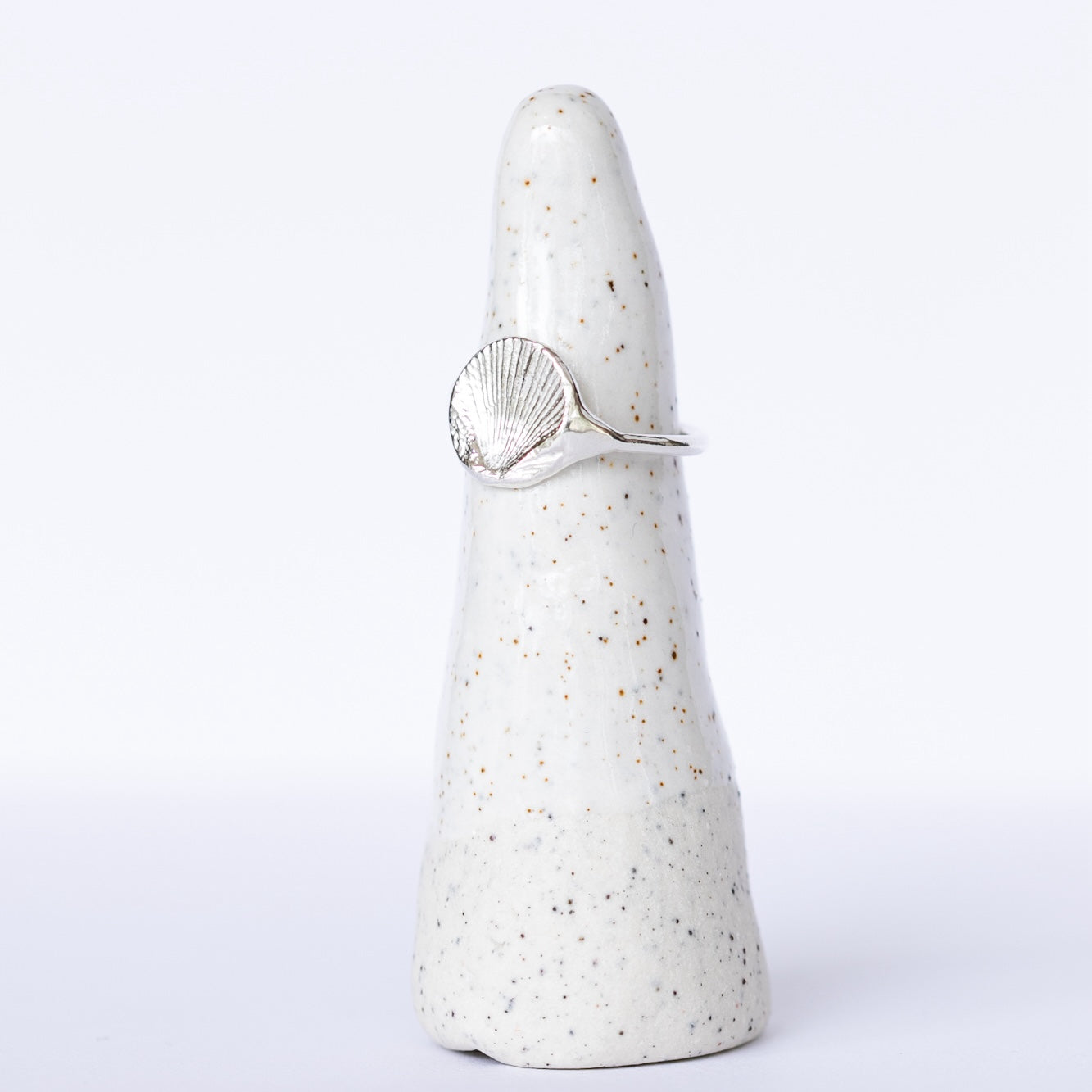 Scallop Signet Ring