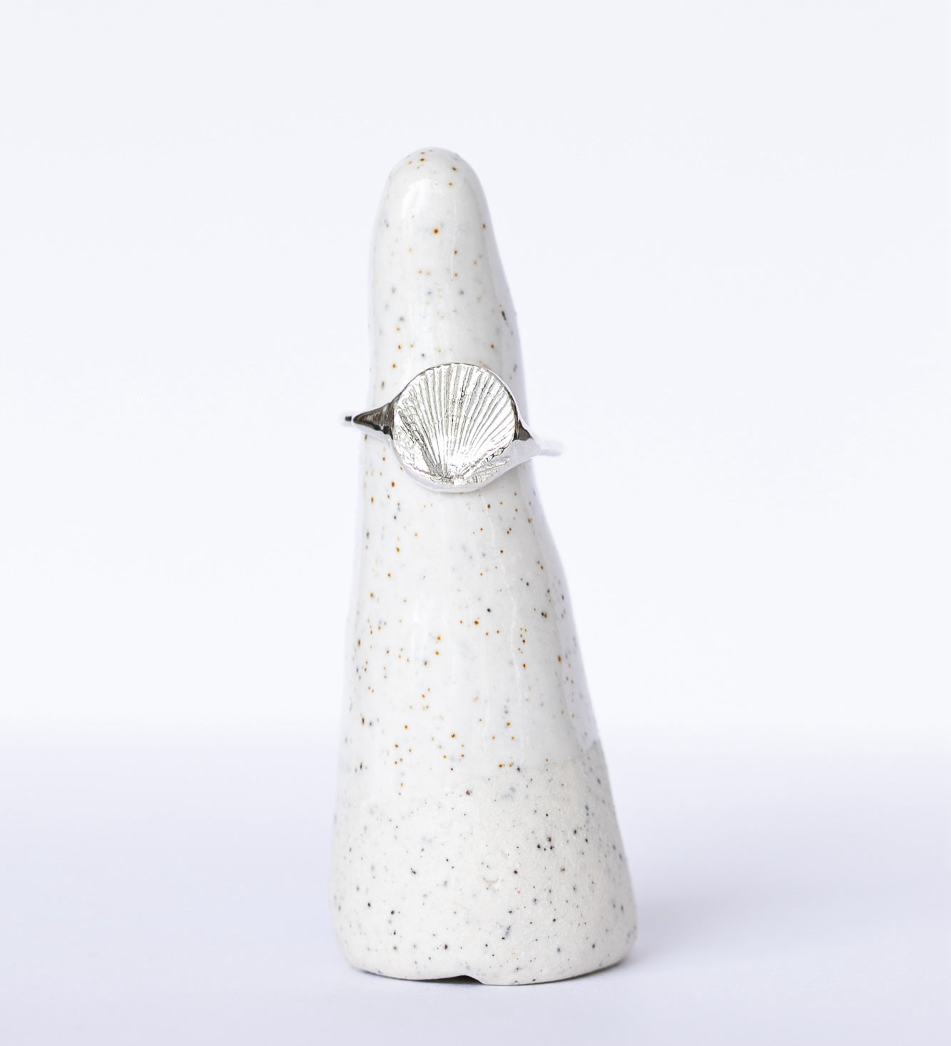 Scallop Signet Ring