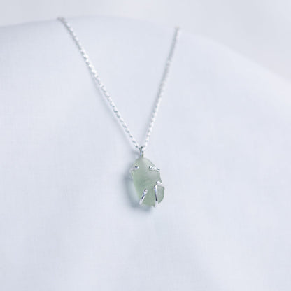 Sea Glass Necklaces - Claw set pendants